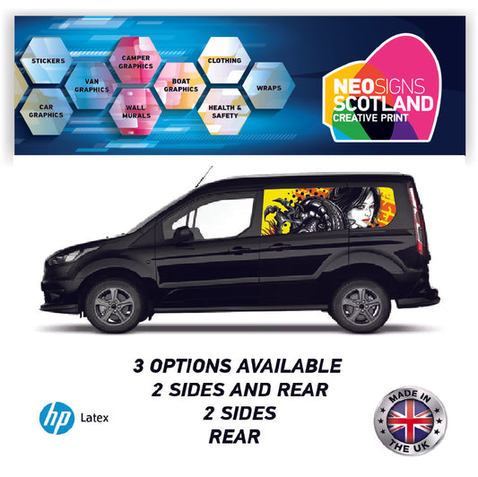 SMFC03 Anime Small Van Panel Wrap Kit