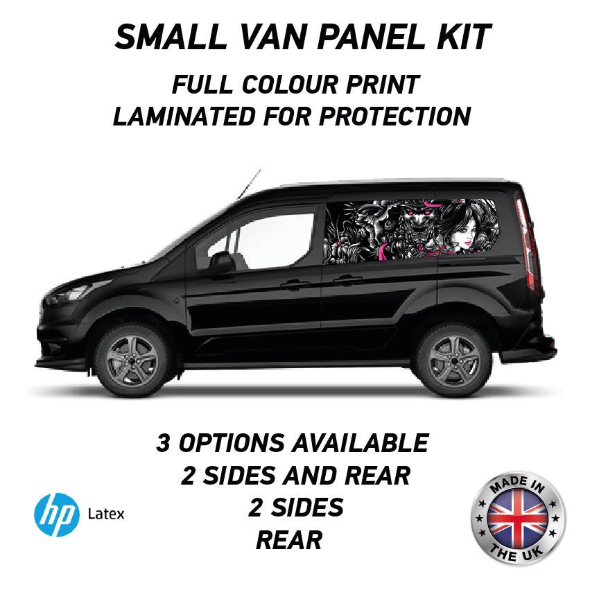 Printed Panel Wrap Kit Available for Small,Swb,Mwb,Lwb