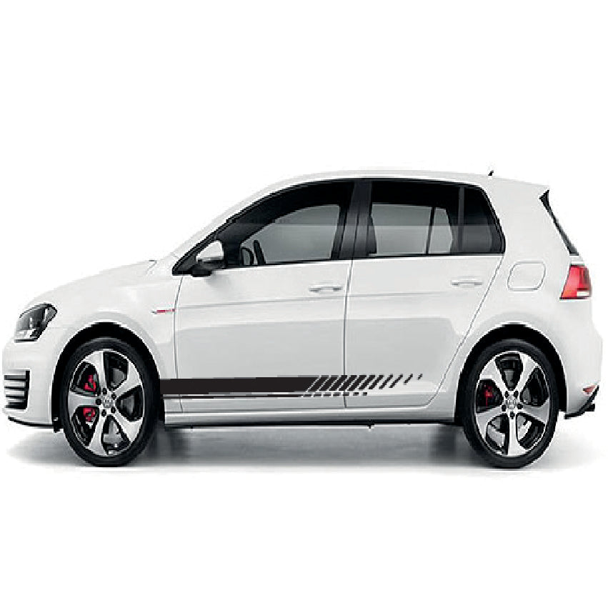 SS01  Universal Side Stripe 2 x 2100mm x 116mm Will Fit Any Car Van Graphics Stickers Decals