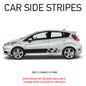 SS01-07  Universal Side Stripe 1 Will Fit Any Car Van Graphics Stickers Decals