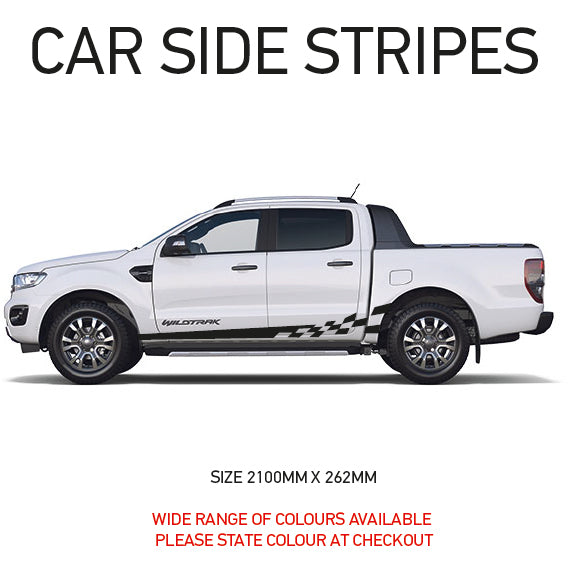 SS04 Universal Side Stripe 2100mm x 262mm Will Fit Any Car Van Graphics Stickers Decals
