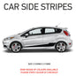 SS01-07  Universal Side Stripe 1 Will Fit Any Car Van Graphics Stickers Decals