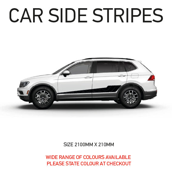 SS05 Universal Side Stripe 2100mm x 210mm Will Fit Any Car Van Graphics Stickers Decals