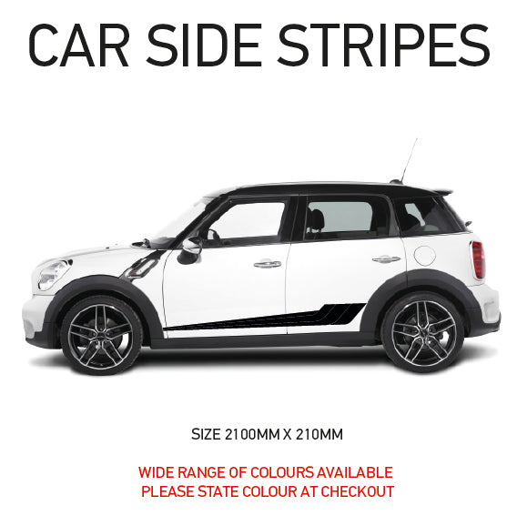 SS05 Universal Side Stripe 2100mm x 210mm Will Fit Any Car Van Graphics Stickers Decals
