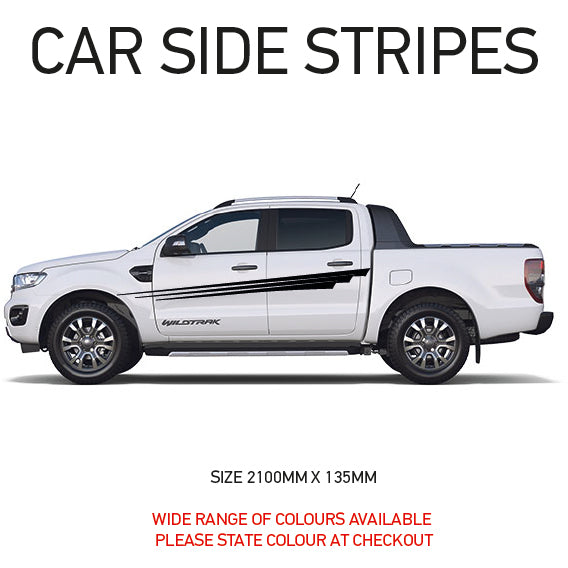 SS06 Universal Side Stripe 2100mm x 135mm Will Fit Any Car Van Graphics Stickers Decals