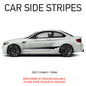 SS01-07  Universal Side Stripe 1 Will Fit Any Car Van Graphics Stickers Decals