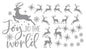 Christmas Santa Sticker Sheet Decal Xmas Wall Self Adhesive Vinyl Various Designs Available