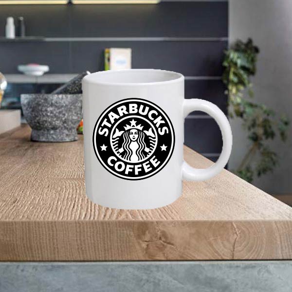 STAR01 Starbucks Coffee 11oz Ceramic Printed Mug