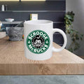 STAR23 $crooce McBuck$ Coffee Starbucks Coffee 11oz Ceramic Printed Mug