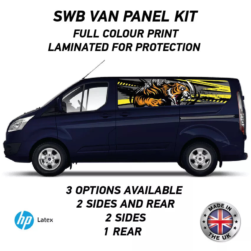 Printed Panel Wrap Kit Available for Small,Swb,Mwb,Lwb