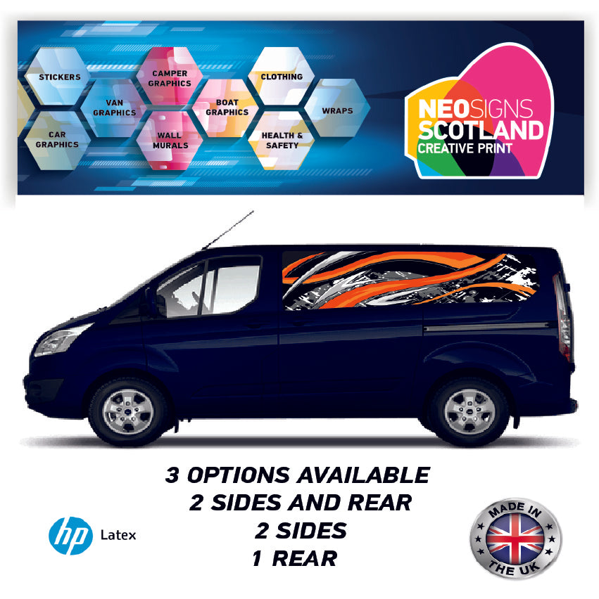 SWBFC12 Pattern Swb Van Panel Wrap Kit
