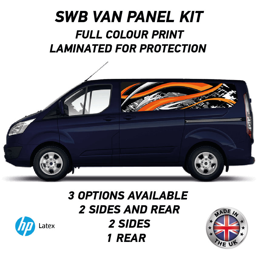 Printed Panel Wrap Kit Available for Small,Swb,Mwb,Lwb