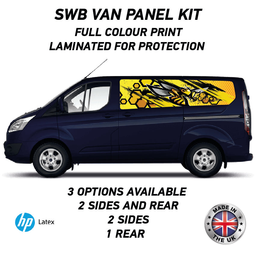 Printed Panel Wrap Kit Available for Small,Swb,Mwb,Lwb