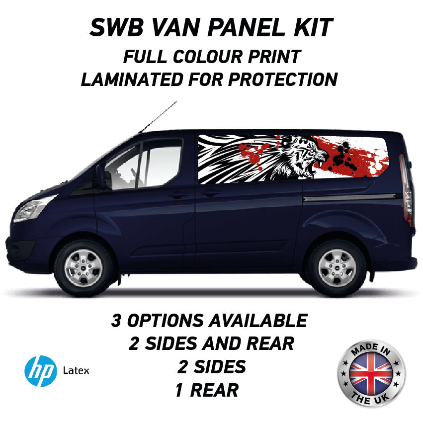 Printed Panel Wrap Kit Available for Small,Swb,Mwb,Lwb