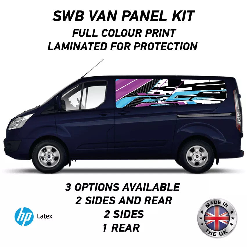 Printed Panel Wrap Kit Available for Small,Swb,Mwb,Lwb
