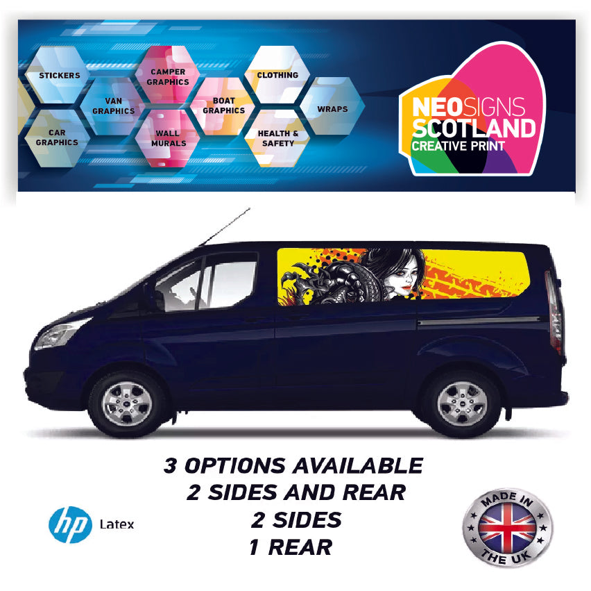 SWBFC03 Anime Swb Van Panel Wrap Kit