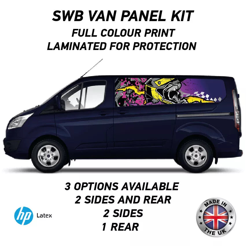 Printed Panel Wrap Kit Available for Small,Swb,Mwb,Lwb