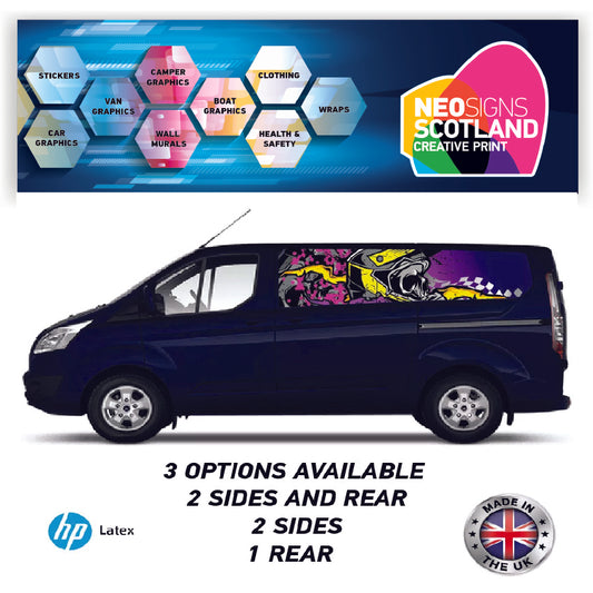 SWBFC05 Skelton Face Swb Van Panel Wrap Kit