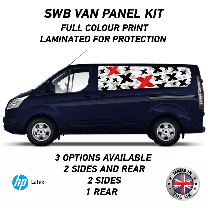 Printed Panel Wrap Kit Available for Small,Swb,Mwb,Lwb