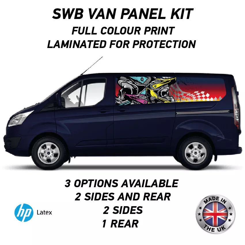 Printed Panel Wrap Kit Available for Small,Swb,Mwb,Lwb