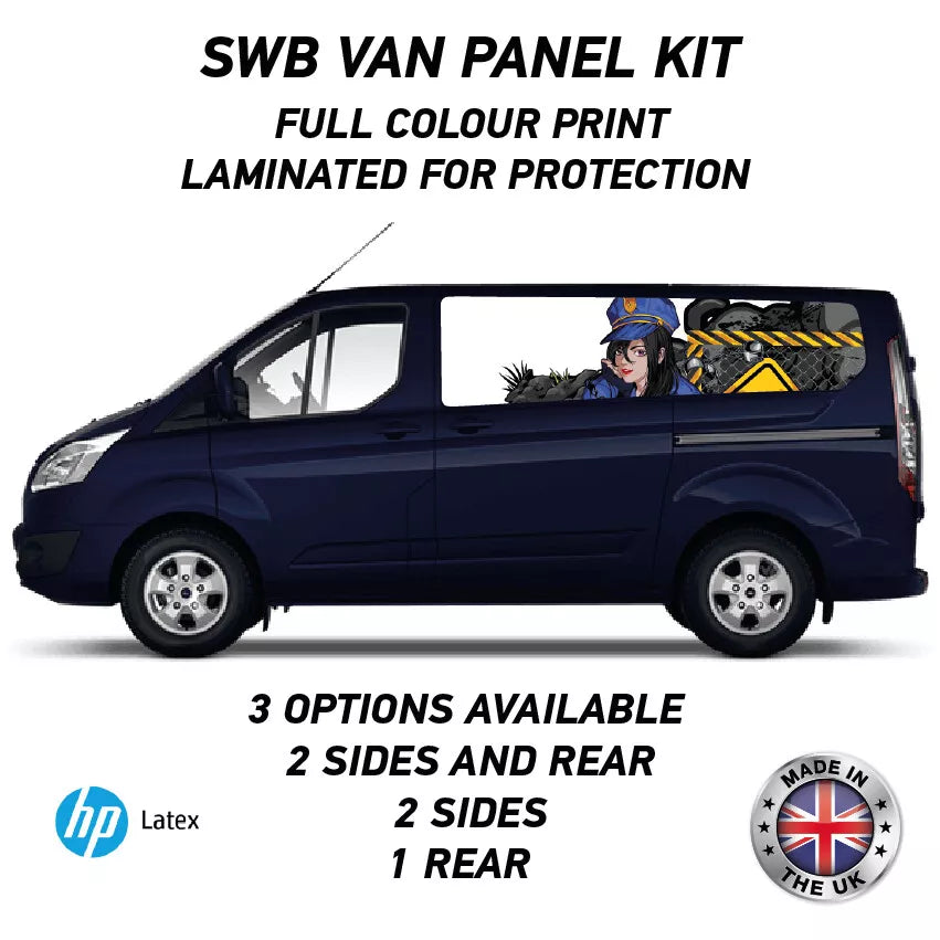 Printed Panel Wrap Kit Available for Small,Swb,Mwb,Lwb