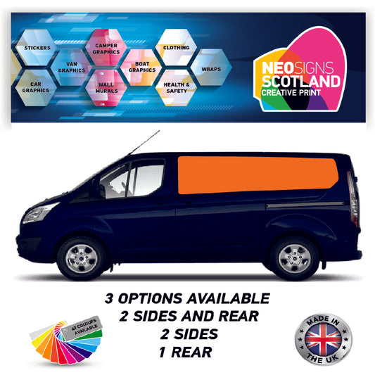 SVPK2 Swb Van Panel Kit vinyl graphics motorhome campervan (42 Colours)