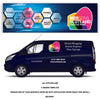 VAN07 Swb Van Graphics Kit Sign Writing Vehicle lettering Livery signs Logo and Text
