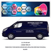 VAN02 Swb Van Graphics Kit Sign Writing Vehicle lettering Livery signs Text only