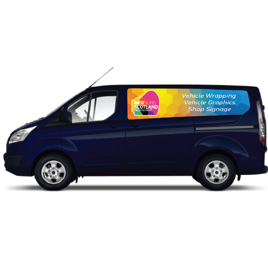 VAN12 Swb Van Custom Van Panel Wrap Kit Vehicle Sign Writing Kit