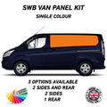 SPVK02 Coloured Panel Wrap Kit Available for Swb Vans 42 Colours Available