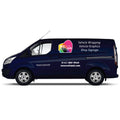 VAN07 Swb Van Graphics Kit Sign Writing Vehicle lettering Livery signs Logo and Text