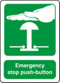 Safety A5 stickers (2x148mm X 210mm) Health And Safety Warning Sticker Latex Printed Various Designs Available SAFE002-133