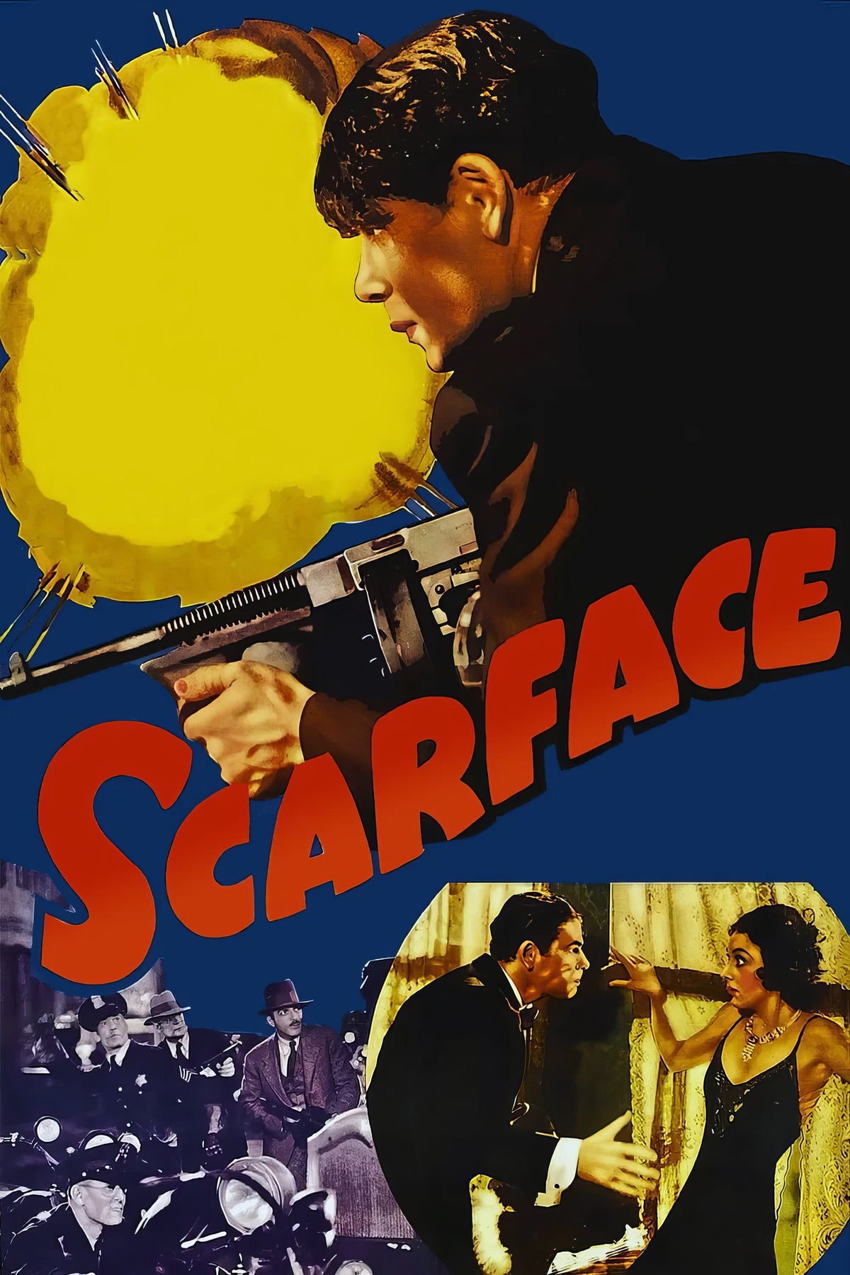 Scarface (1932) Film/Movie Premium Waterproof & Tear Resistant Posters