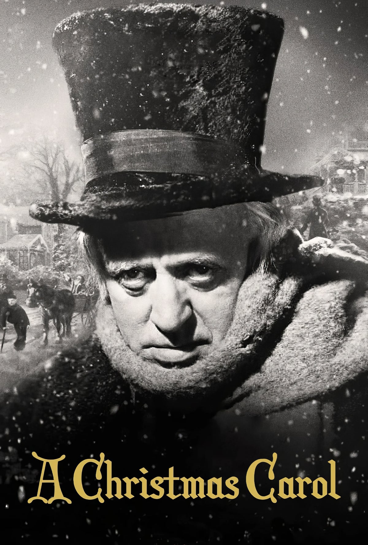 Scrooge (1951) Film/Movie Premium Waterproof & Tear Resistant Posters
