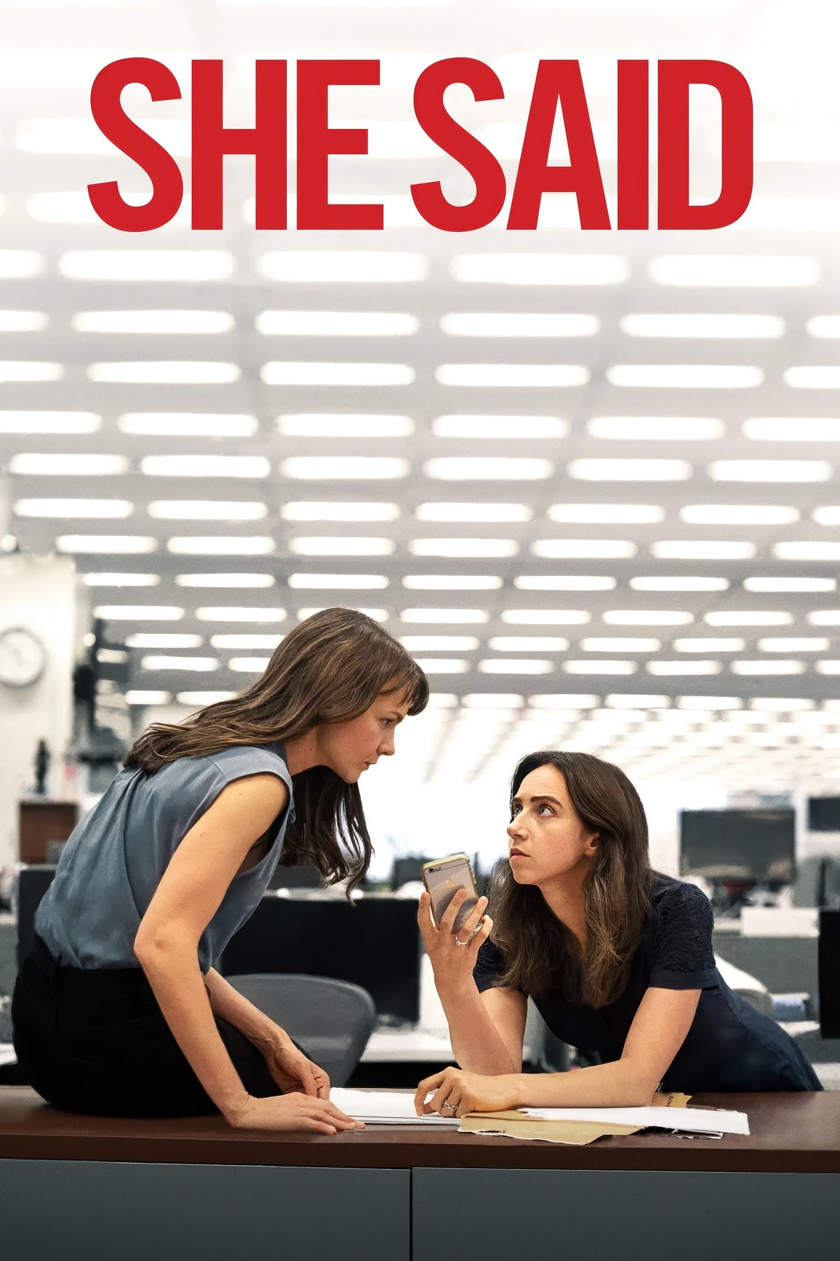 She Said (2022) Film/Movie Premium Waterproof & Tear Resistant Posters