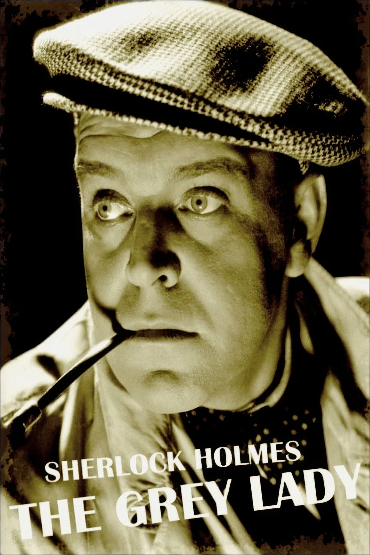 Sherlock Holmes The Grey Lady (1937) Film/Movie Premium Waterproof & Tear Resistant Posters