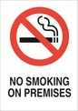 No Smoking A5 Sticker (x2 148mm x 219mm) Health And Safety Warning Sticker Latex Printed SMOK002-41