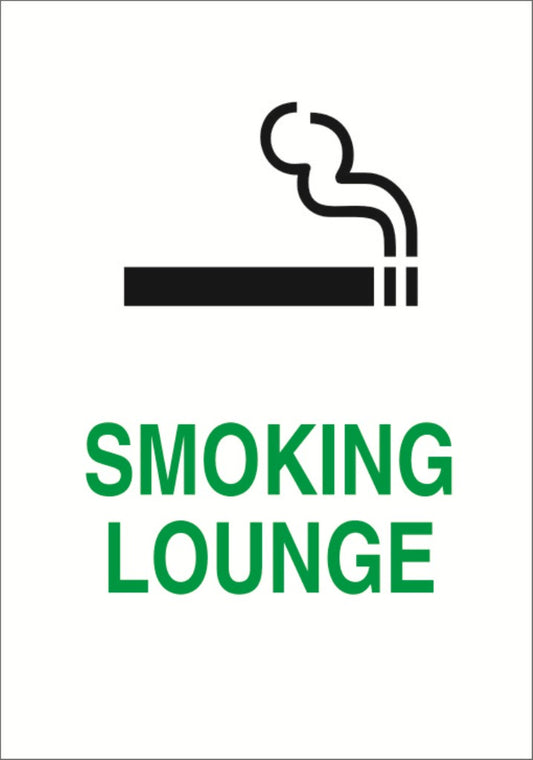No Smoking A7 Sticker (x4 74mm x 105mm) Health And Safety Warning Sticker Latex Printed SMOK002-41