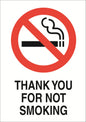 No Smoking A5 Sticker (x2 148mm x 219mm) Health And Safety Warning Sticker Latex Printed SMOK002-41