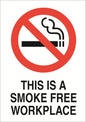 No Smoking A5 Sticker (x2 148mm x 219mm) Health And Safety Warning Sticker Latex Printed SMOK002-41