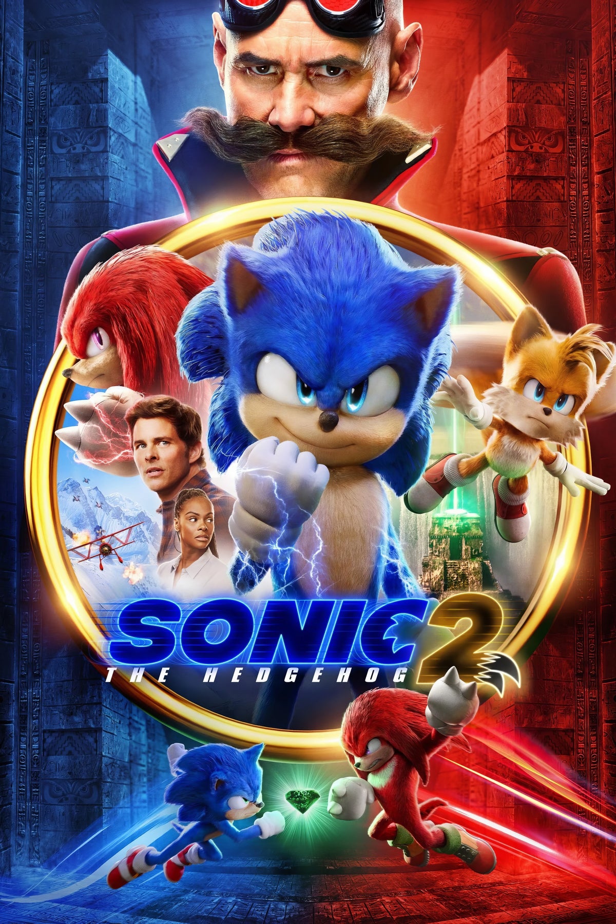 Sonic the Hedgehog 2 (2022) Film/Movie Premium Waterproof & Tear Resistant Posters