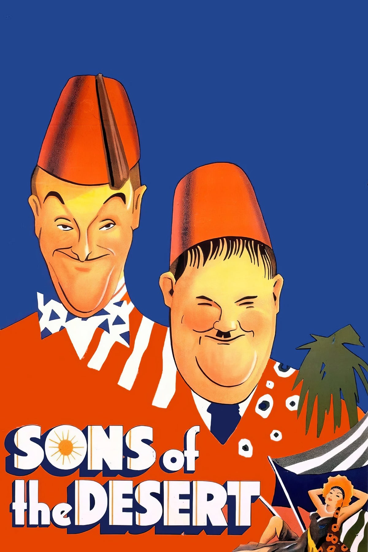 Sons of the Desert (1933) Film/Movie Premium Waterproof & Tear Resistant Posters