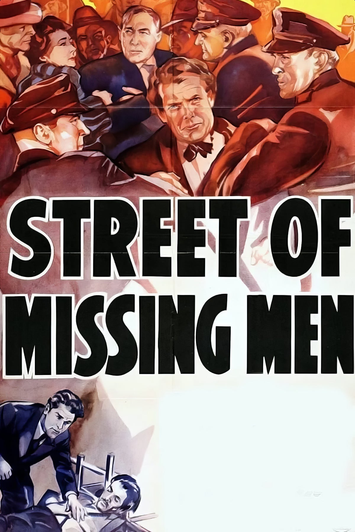 Street of Missing Men (1939) Film/Movie Premium Waterproof & Tear Resistant Posters