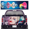 TAIL003 Harley Quinn Tailgate Pick up truck wrap