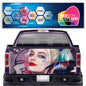 TAIL003 Harley Quinn Tailgate Pick up truck wrap