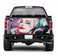 TAIL003 Harley Quinn Tailgate Truck Wrap Printed Vinyl Graphic Pick Up Tailgate Decal