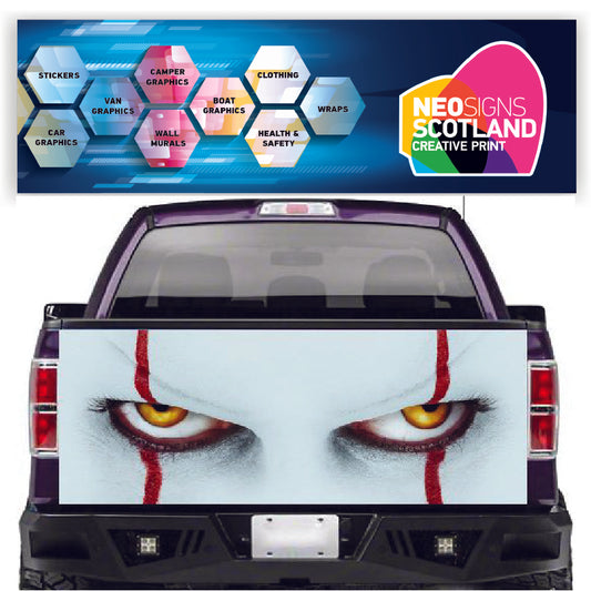 TAIL005 Pennywise Tailgate Pick up truck wrap