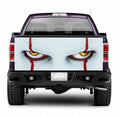 TAIL005 Penny Wise Eyes Tailgate Truck Wrap Printed Vinyl Graphic Pick Up Tailgate Decal