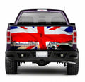 TAIL010 Uk Flag with London Bridge Tailgate Truck Wrap Printed Vinyl Graphic Pick Up Tailgate Decal