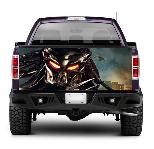 TAIL016 Predator Tailgate Pick up truck wrap